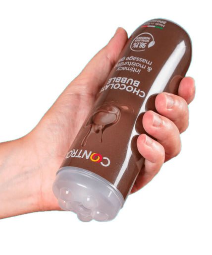 CONTROL - MASSAGE GEL 3 IN 1 CHOCOLATE BUBBLE 200 ML CONTROL - MASSAGE GEL 3 IN 1 CHOCOLATE BUBBLE 200 ML