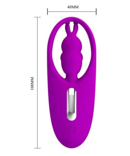 PRETTY LOVE - WILDE KONIJN STIMULATOR VOOR SLIPJES MET AFSTANDSBEDIENING LILA PRETTY LOVE - WILDE KONIJN STIMULATOR VOOR SLIPJES MET AFSTANDSBEDIENING LILA