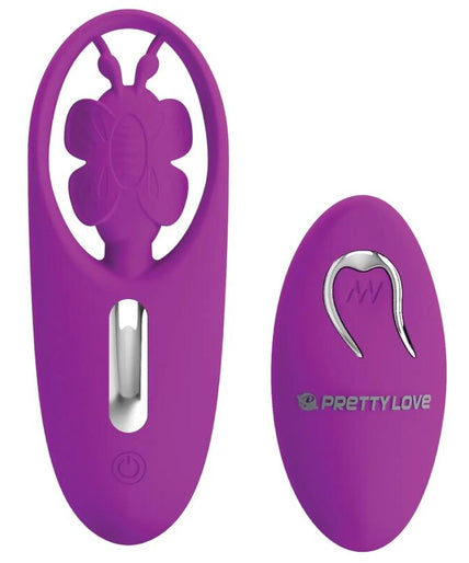 PRETTY LOVE - DANCING BUTTERFLY STIMULATOR FOR PANTIES WITH REMOTE CONTROL LILAC PRETTY LOVE - DANCING BUTTERFLY STIMULATOR FOR PANTIES WITH REMOTE CONTROL LILAC