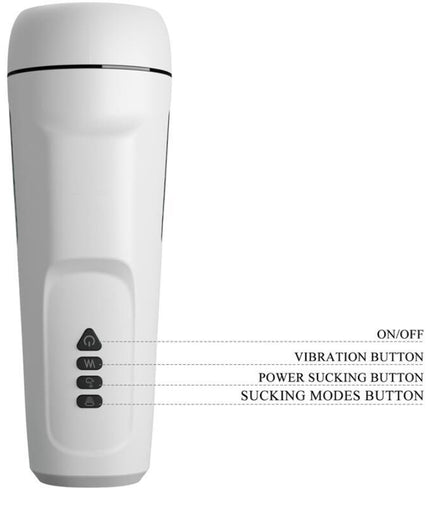 PRETTY LOVE - SIENNA VIBRATING MALE MASTURBATOR WITH VOICE AND SUCTION PRETTY LOVE - SIENNA VIBRATING MALE MASTURBATOR WITH VOICE AND SUCTION