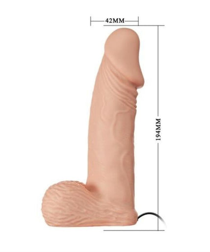 BAILE - ULTRA PASSIONATE HARNESS 19.4 CM NATURAL BAILE - ULTRA PASSIONATE HARNESS 19.4 CM NATURAL