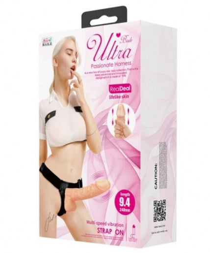 BAILE - ULTRA PASSIONATE HARNESS 24 CM NATURAL BAILE - ULTRA PASSIONATE HARNESS 24 CM NATURAL