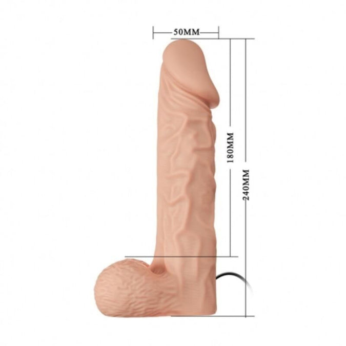 BAILE - ULTRA PASSIONATE HARNESS 24 CM NATUREL
