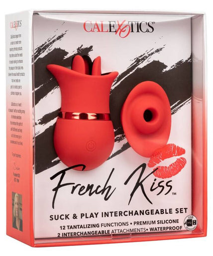 CALEXOTICS - FRENCH KISS SUCK & PLAY SET CALEXOTICS - FRENCH KISS SUCK & PLAY SET