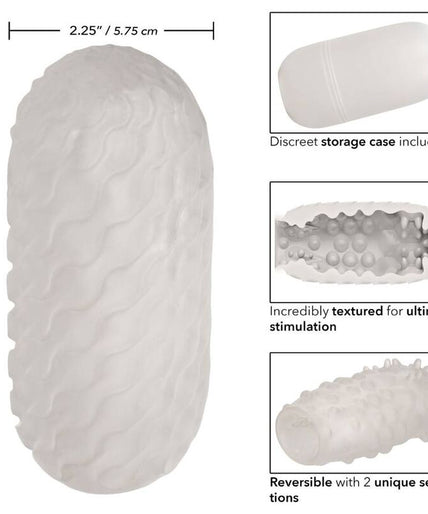 CALEXOTICS - OMKEERBARE STIMULATOR MET NOPJES CALEXOTICS - OMKEERBARE STIMULATOR MET NOPJES