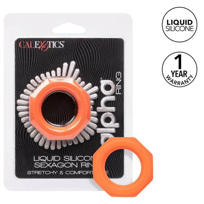 Calexotics – Alpha Sexagon Ring Oranje