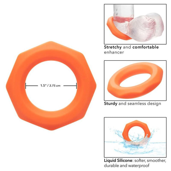 Calexotics – Alpha Sexagon Ring Oranje