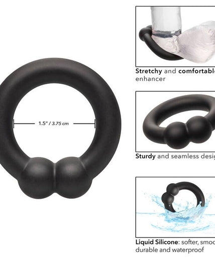CALEXOTICS - ALPHA MUSCLE RING BLACK CALEXOTICS - ALPHA MUSCLE RING BLACK