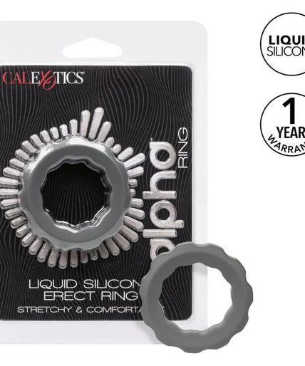 CALEXOTICS - ALPHA ERECT RING GREY CALEXOTICS - ALPHA ERECT RING GREY