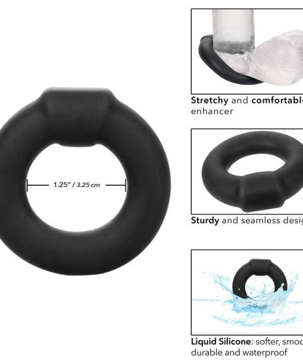 CALEXOTICS - ALPHA OPTIMUM RING BLACK CALEXOTICS - ALPHA OPTIMUM RING BLACK