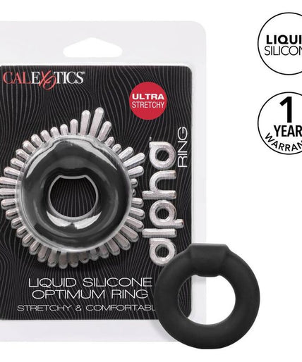 CALEXOTICS - ALPHA OPTIMUM RING BLACK CALEXOTICS - ALPHA OPTIMUM RING BLACK