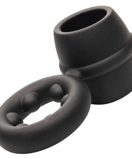 CALEXOTICS - ALPHA DUAL MAGNUM RING BLACK CALEXOTICS - ALPHA DUAL MAGNUM RING BLACK