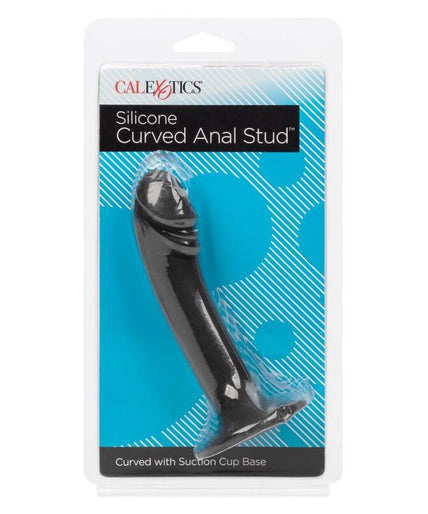 CalExotics – Silicone Curved Anal Stud with Suction Cup CalExotics – Silicone Curved Anal Stud with Suction Cup
