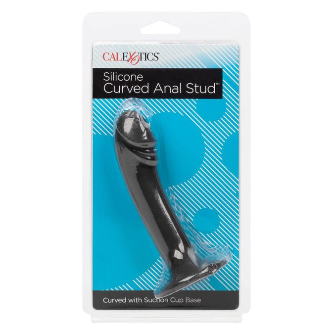 CalExotics – Silicone Curved Anal Stud with Suction Cup
