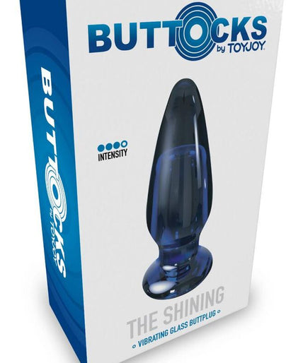 TOYJOY - THE SHINING VIBRATING GLAS BUTTPLUG TOYJOY - THE SHINING VIBRATING GLAS BUTTPLUG