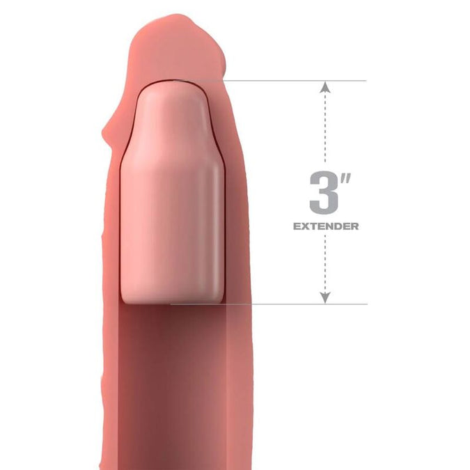 Fantasy X – Spanningen – Pipedreams Sleeve 22,86 cm + 7,62 cm Plug Huid