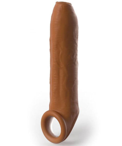 PIPEDREAMS - SLEEVE UNCUT 17,78 CM W STRAP CARAMEL PIPEDREAMS - SLEEVE UNCUT 17,78 CM W STRAP CARAMEL