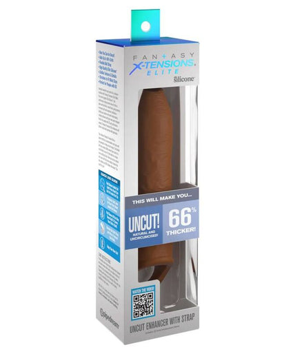 PIPEDREAMS - SLEEVE UNCUT 17,78 CM W STRAP CARAMEL PIPEDREAMS - SLEEVE UNCUT 17,78 CM W STRAP CARAMEL