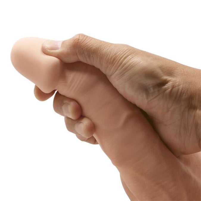 BAILE - MOOIE ONTMOETING BAHAMUT FLEXIBELE REALISTISCHE DILDO 21,8 CM NATUURLIJK