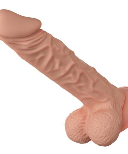 BAILE - MOOIE ONTMOETING BURAQ FLEXIBELE REALISTISCHE DILDO 24 CM NATUURLIJK BAILE - MOOIE ONTMOETING BURAQ FLEXIBELE REALISTISCHE DILDO 24 CM NATUURLIJK