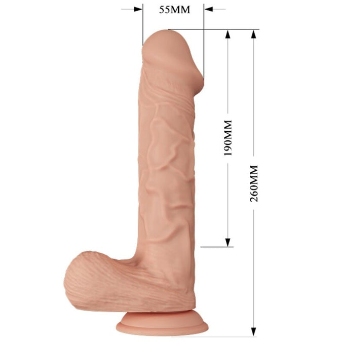 BAILE - MOOIE ONTMOETING BERQRISI VIBRATIE 26 CM NATUURLIJK