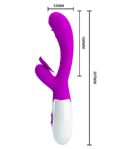 PRETTY LOVE - MOTH LICKING & VIBRATING LILAC PRETTY LOVE - MOTH LICKING & VIBRATING LILAC