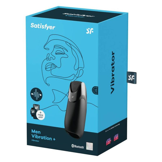 Satisfyer – Men Vibratie+ Zwart