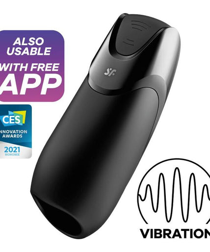 Satisfyer – Men Vibratie+ Zwart Satisfyer – Men Vibratie+ Zwart