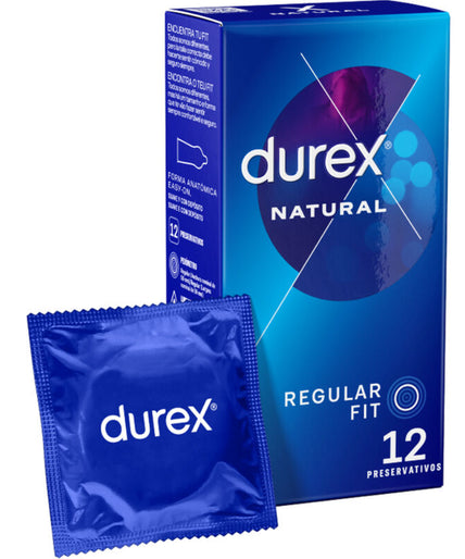 DUREX - NATURAL PLUS 12 UNITS DUREX - NATURAL PLUS 12 UNITS