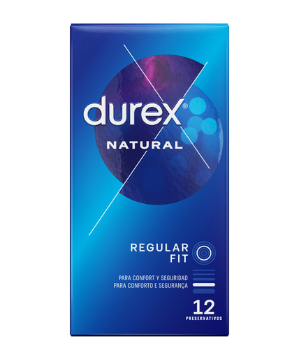 DUREX - NATURAL PLUS 12 UNITS DUREX - NATURAL PLUS 12 UNITS