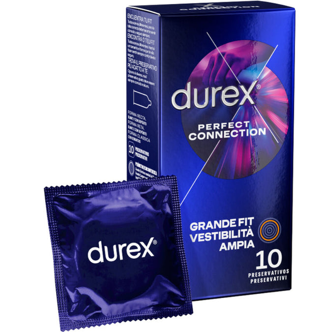 Durex – Perfect Connection Silicone Extra Lubrification 10 Units