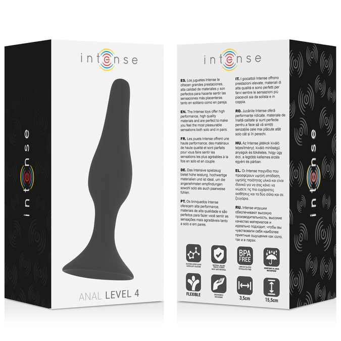 Intense – Anal Level 4 15.5cm Black