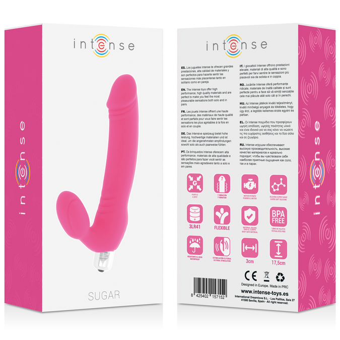 Pleasurements – Intense – Suikervibrator 7 Snelheden Siliconen Fuchsia