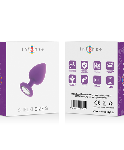 INTENSE - SHELKI S PLUG ANAL LILAC INTENSE - SHELKI S PLUG ANAL LILAC