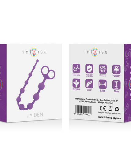 INTENSE - JAIDEN ANAL BEADS LILAC INTENSE - JAIDEN ANAL BEADS LILAC