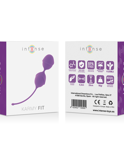 Intense – Karmy Fit Kegel Siliconen Lila Intense – Karmy Fit Kegel Siliconen Lila
