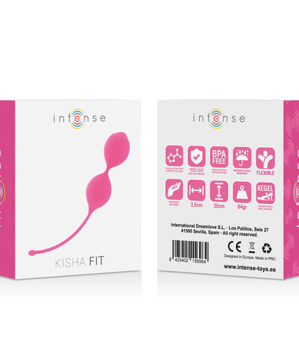 INTENSE - KISHA FIT SILICONE KEGEL FUCHSIA INTENSE - KISHA FIT SILICONE KEGEL FUCHSIA