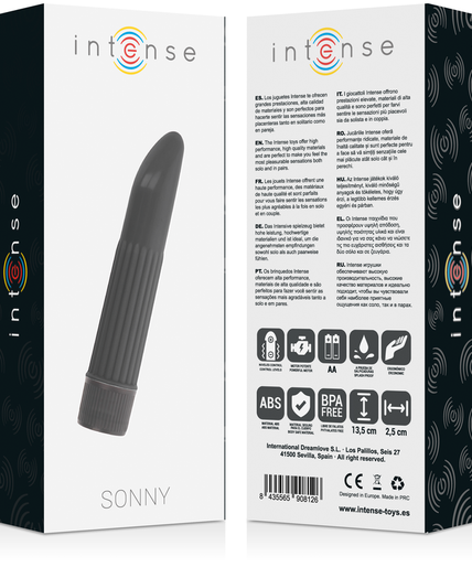 INTENSE - SONNY BLACK VIBRATOR INTENSE - SONNY BLACK VIBRATOR