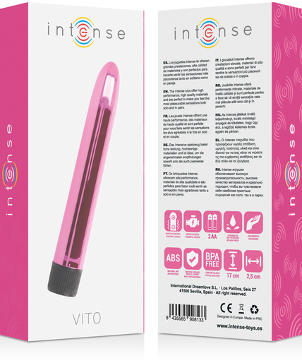 INTENSE - VITO VIBRATOR PINK INTENSE - VITO VIBRATOR PINK