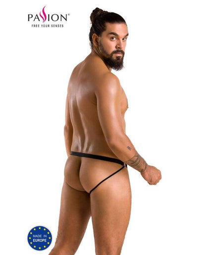 PASSION - 034 SLIP OPEN LUKE BLACK S/M PASSION - 034 SLIP OPEN LUKE BLACK S/M