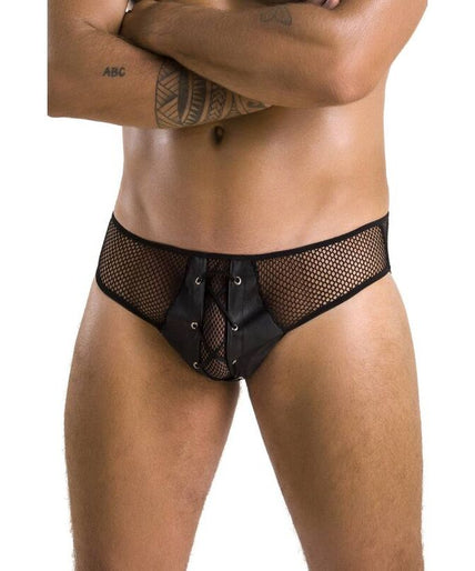 PASSION - 035 SLIP RICHARD BLACK L/XL PASSION - 035 SLIP RICHARD BLACK L/XL