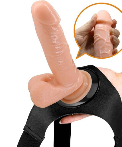 PRETTY LOVE - HARNESS BRIEFS UNIVERSAL HARNESS WITH DILDO TOM 20 CM NATURAL PRETTY LOVE - HARNESS BRIEFS UNIVERSAL HARNESS WITH DILDO TOM 20 CM NATURAL