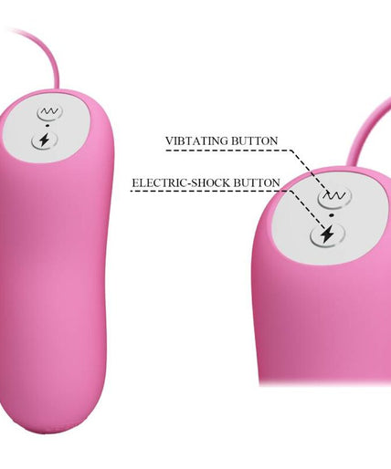 PRETTY LOVE - TWEEZERS WITH VIBRATION AND PINK ELETROSHOCK PRETTY LOVE - TWEEZERS WITH VIBRATION AND PINK ELETROSHOCK