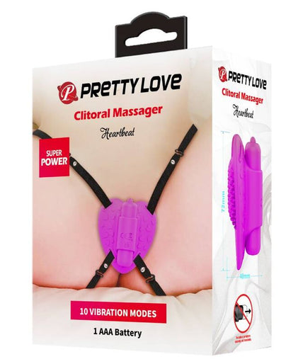 PRETTY LOVE - HARTKLOP CLITORISMASSAGEUR 10 TRILLINGSMODI PAARS PRETTY LOVE - HARTKLOP CLITORISMASSAGEUR 10 TRILLINGSMODI PAARS