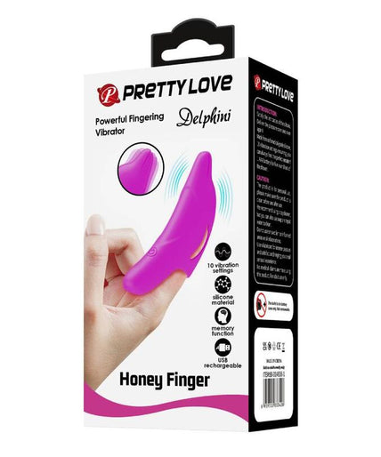 Pretty Love – Delphini Powerful Purple Finger Stimulator Pretty Love – Delphini Powerful Purple Finger Stimulator