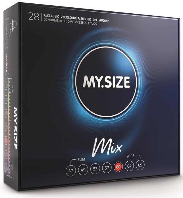 My Size – Mix Condoms 60 Mm 28 Units
