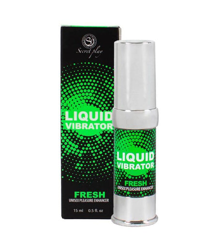 SECRETPLAY - FRESH LIQUID VIBRATOR STIMULATOR & PLEASURE INTENSIFIER 15 ML SECRETPLAY - FRESH LIQUID VIBRATOR STIMULATOR & PLEASURE INTENSIFIER 15 ML