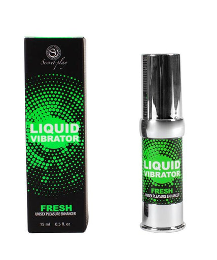SECRETPLAY - FRESH LIQUID VIBRATOR STIMULATOR & PLEASURE INTENSIFIER 15 ML SECRETPLAY - FRESH LIQUID VIBRATOR STIMULATOR & PLEASURE INTENSIFIER 15 ML