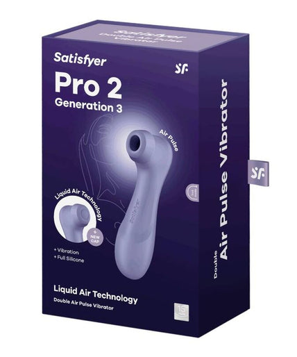 Satisfyer – Pro 2 Generatie 3 Liquid Air Technology Lilac Satisfyer – Pro 2 Generatie 3 Liquid Air Technology Lilac