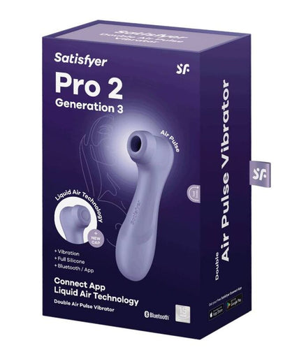 SATISFYER - PRO 2 GENERACIÓN 3 LILAC BLUETOOTH & APP SATISFYER - PRO 2 GENERACIÓN 3 LILAC BLUETOOTH & APP